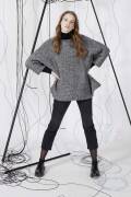 Knitting set Sweater  with knitting instructions in garnwelt box in size S-M