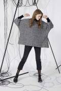 Knitting set Sweater  with knitting instructions in garnwelt box in size S-M