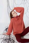 Strickset Pullover Lang Yarns MOHAIR LUXE mit Anleitung in garnwelt-Box S-M