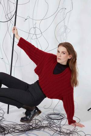 Strickset Pullover Lang Yarns CASHMERE LIGHT mit Anleitung in garnwelt-Box S-M