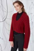 Strickset Pullover Lang Yarns CASHMERE LIGHT mit Anleitung in garnwelt-Box S-M