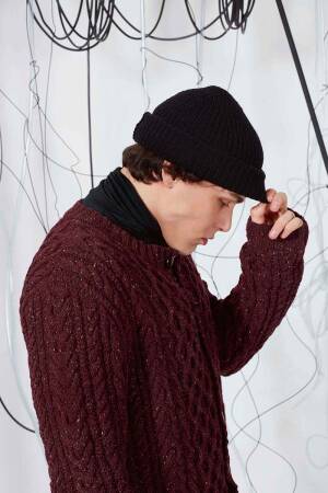 Knitting set Hat CASHMERE PREMIUM with knitting instructions in garnwelt box