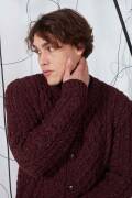 Strickset Jacke Lang Yarns GORDON mit Anleitung in...