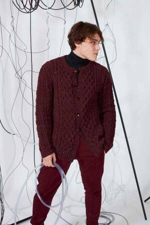 Strickset Jacke Lang Yarns GORDON mit Anleitung in garnwelt-Box S