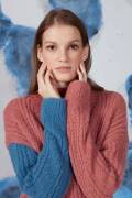 Strickset Pullover Lang Yarns SURI ALPACA mit Anleitung in garnwelt-Box S-M