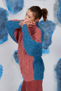 Strickset Pullover Lang Yarns SURI ALPACA mit Anleitung in garnwelt-Box one size