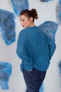 Strickset Pullover Lang Yarns SURI ALPACA mit Anleitung in garnwelt-Box S-M