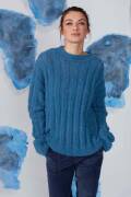 Strickset Pullover Lang Yarns SURI ALPACA mit Anleitung in garnwelt-Box S-M