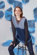 Strickset Pullunder Lang Yarns MOHAIR LUXE / MOHAIR LUXE COLOR mit Anleitung in garnwelt-Box S