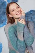 Strickset Jacke Lang Yarns CARINA mit Anleitung in garnwelt-Box S-M
