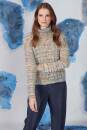 Knitting set Sweater  with knitting instructions in garnwelt box in size S