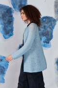 Knitting set Top Down Jacket  with knitting instructions in garnwelt box