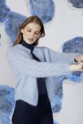Strickset Jacke MOHAIR LUXE LAME mit Anleitung in garnwelt-Box in Größe S