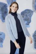 Strickset Jacke MOHAIR LUXE LAME mit Anleitung in garnwelt-Box in Größe S