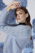 Strickset Jacke MOHAIR LUXE LAME mit Anleitung in garnwelt-Box in Größe S