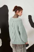 Strickset Pullover Lang Yarns ALPACA SUPERLIGHT mit Anleitung in garnwelt-Box S-M