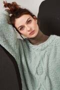 Strickset Pullover Lang Yarns ALPACA SUPERLIGHT mit Anleitung in garnwelt-Box S-M