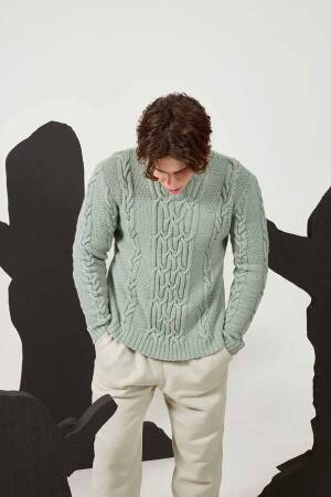 Knitting set Sweater MERINO 120 with knitting instructions in garnwelt box