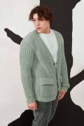 Strickset Cardigan Lang Yarns MERINO+ mit Anleitung in garnwelt-Box S