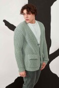 Strickset Cardigan Lang Yarns MERINO+ mit Anleitung in garnwelt-Box XL