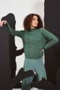Knitting set Sweater MALOU LIGHT with knitting instructions in garnwelt box