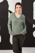 Strickset Pullover Lang Yarns SURI ALPACA mit Anleitung...