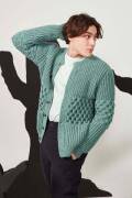 Strickset Jacke Lang Yarns MERINO  mit Anleitung in garnwelt-Box