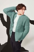 Strickset Jacke Lang Yarns MERINO  mit Anleitung in garnwelt-Box L