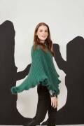 Strickset Cape Lang Yarns MOHAIR LUXE mit Anleitung in garnwelt-Box one size