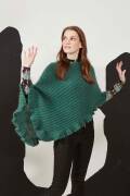 Strickset Cape Lang Yarns MOHAIR LUXE mit Anleitung in garnwelt-Box one size
