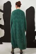 Strickset Mantel Lang Yarns MERINO  / MOHAIR LUXE mit Anleitung in garnwelt-Box