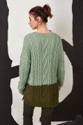 Strickset Pullover Lang Yarns AYMARA mit Anleitung in garnwelt-Box L-XL