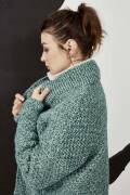 Strickset Jacke KRIS mit Anleitung in garnwelt-Box in Größe L-XL