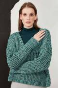 Strickset Pullover Lang Yarns KRIS mit Anleitung in garnwelt-Box