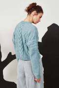 Knitting set Sweater MERINO 70 with knitting instructions in garnwelt box