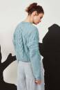 Knitting set Sweater MERINO 70 with knitting instructions in garnwelt box in size S