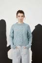 Strickset Pullover MERINO 70 mit Anleitung in garnwelt-Box in Gre S
