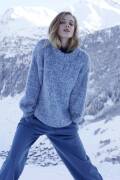 Strickset Sweater WAD WOOLADDICTS HONOR FROSTY FLAKES mit Anleitung in garnwelt-Box