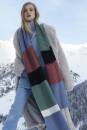 Strickset Shawl WAD WOOLADDICTS GLORY FROZEN WATERFALL mit Anleitung in garnwelt-Box