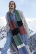 Knitting set Shawl GLORY with knitting instructions in garnwelt box in size ca 38 x 210 cm