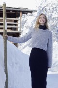 Strickset Sweater  mit Anleitung in garnwelt-Box in Größe XL