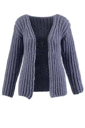Strickset Cardigan WAD WOOLADDICTS FIRE ICY KISSES mit Anleitung in garnwelt-Box