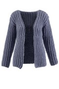 Strickset Cardigan WAD WOOLADDICTS FIRE ICY KISSES mit Anleitung in garnwelt-Box M
