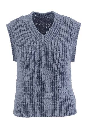 Knitting set Slipover  with knitting instructions in garnwelt box in size L