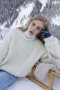 Strickset Sweater WAD WOOLADDICTS HOPE ICE QUEEN mit Anleitung in garnwelt-Box one size