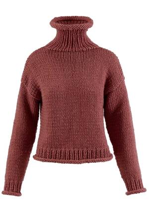 Knitting set Sweater FIRE with knitting instructions in garnwelt box