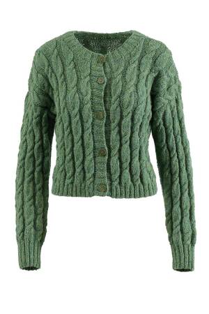 Strickset Cardigan WAD WOOLADDICTS RESPECT LETS-STAY-IN mit Anleitung in garnwelt-Box