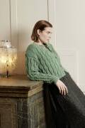 Strickset Cardigan WAD WOOLADDICTS RESPECT LETS-STAY-IN mit Anleitung in garnwelt-Box