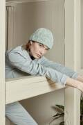 Strickset Hat WAD WOOLADDICTS RESPECT GLITZY GREEN mit Anleitung in garnwelt-Box DG