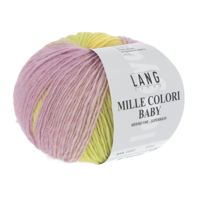 Lang Yarns MILLE COLORI BABY 203